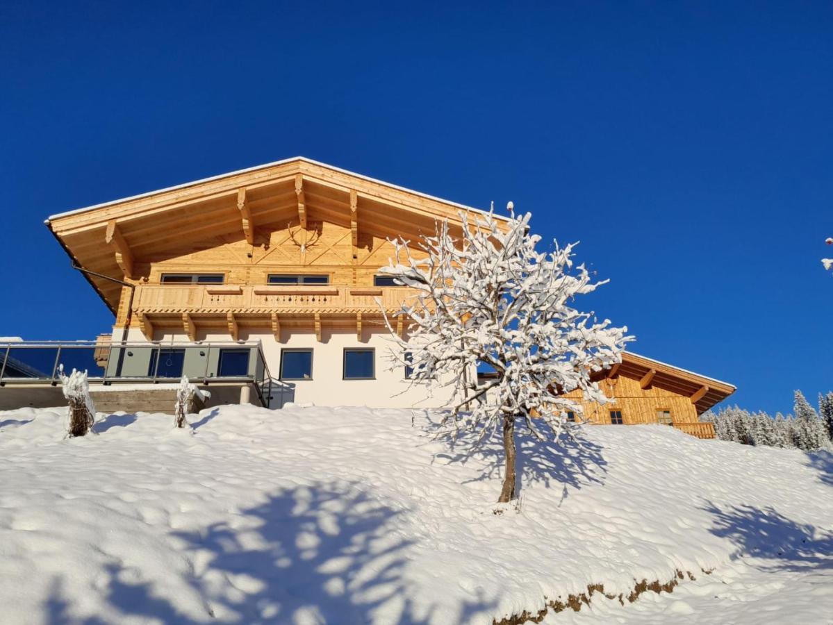 Appartement Bergpanorama Brandegg Wagrain Bagian luar foto