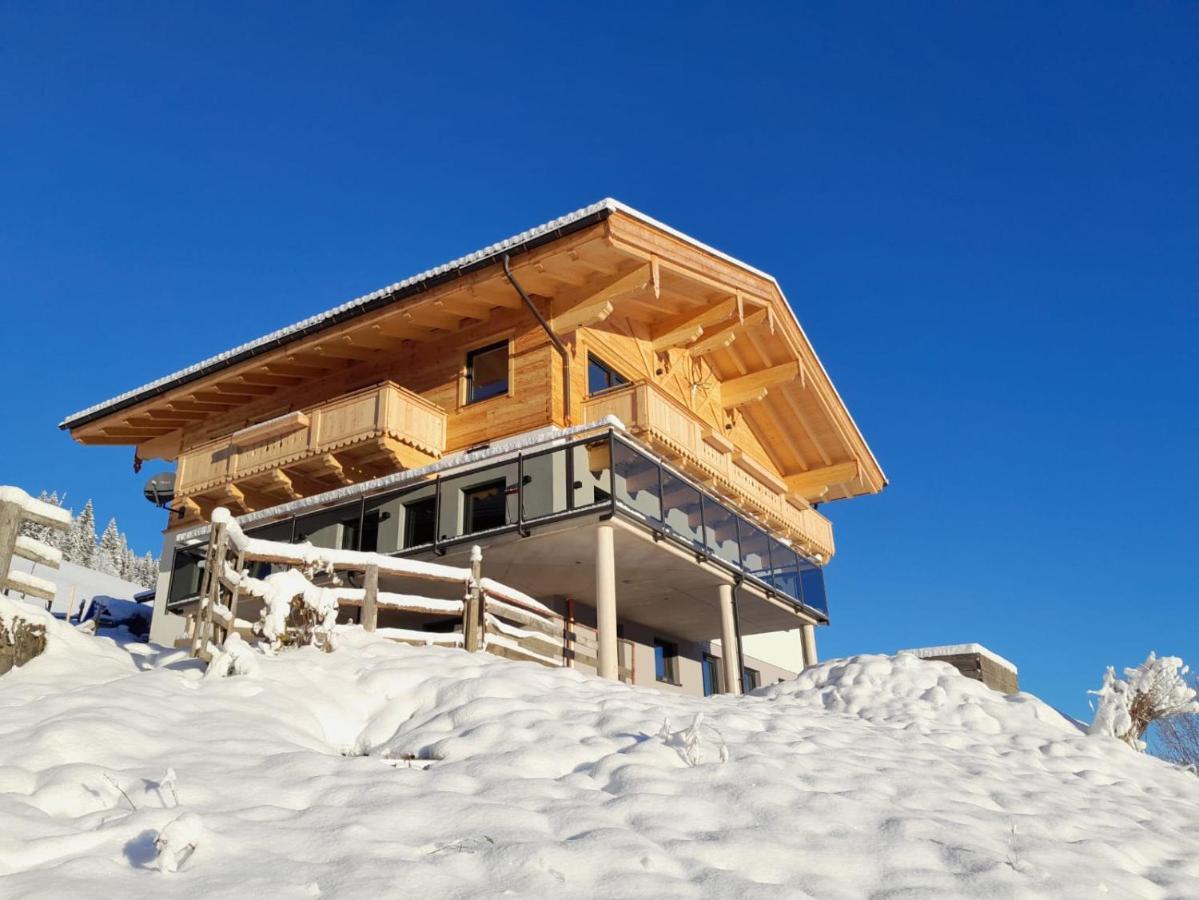 Appartement Bergpanorama Brandegg Wagrain Bagian luar foto
